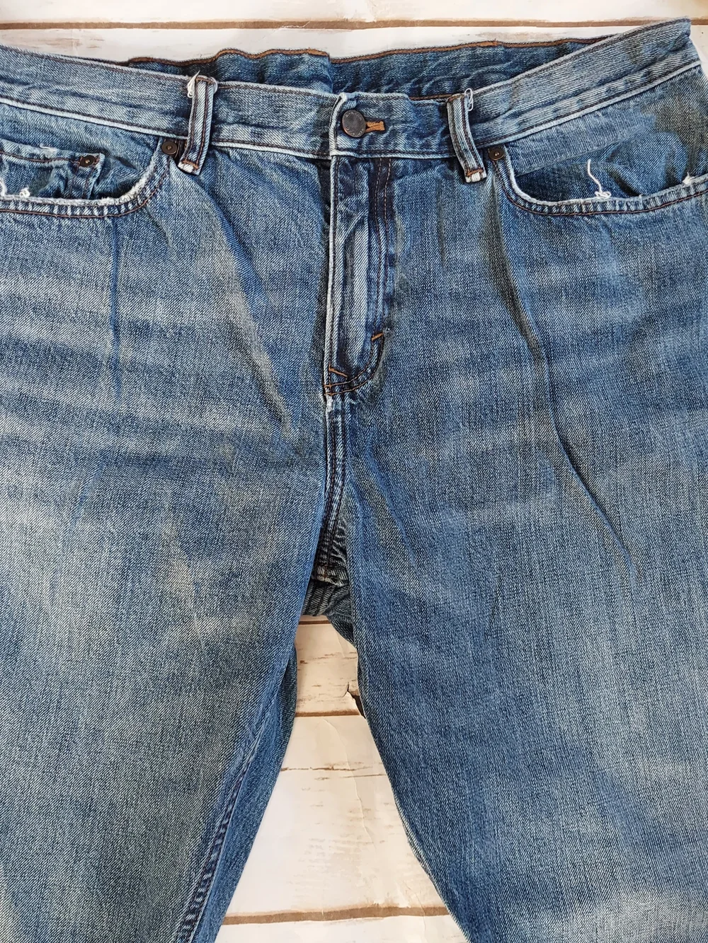 Men's Banana Republic Straight Leg Denim Jeans 38x32